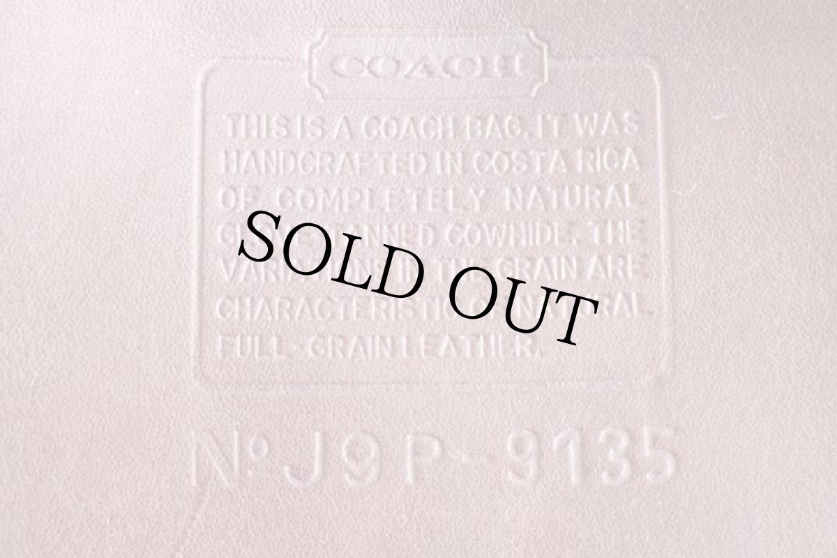 画像5: COACH オールド コーチ レザー ショルダーバッグ 焦げ茶★9135 (5)
