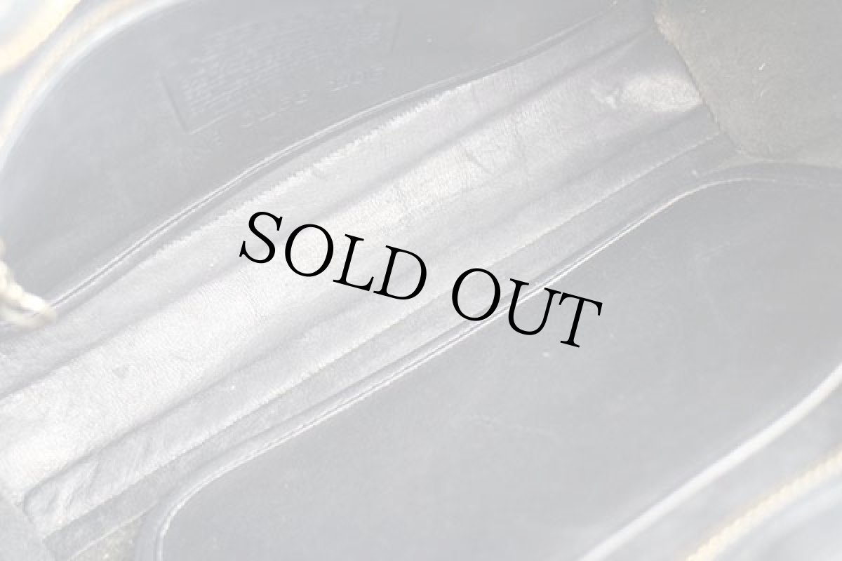 画像8: USA製 COACH オールド コーチ レザー ショルダーバッグ 黒★206 (8)