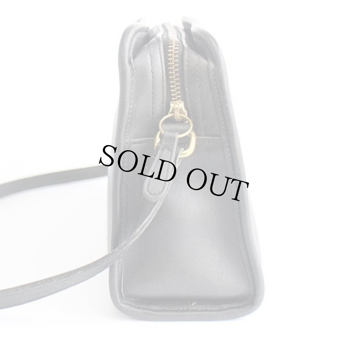 画像4: USA製 COACH オールド コーチ レザー ハンドバッグ 黒★9814 (4)