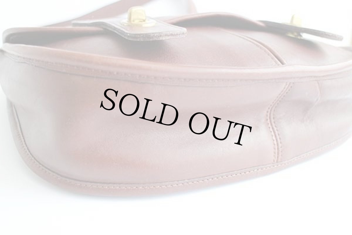 画像4: USA製 COACH オールド コーチ レザー ハンドバッグ 焦げ茶★9248 (4)