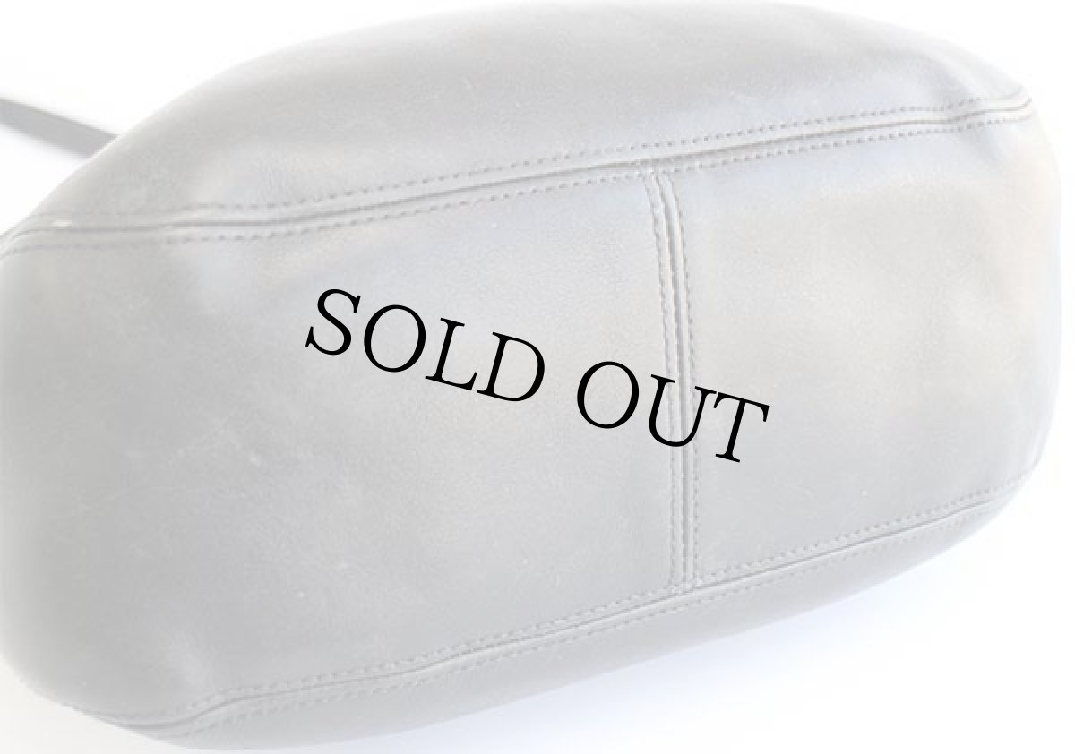 画像5: USA製 COACH オールド コーチ レザー ハンドバッグ 黒★6003 (5)