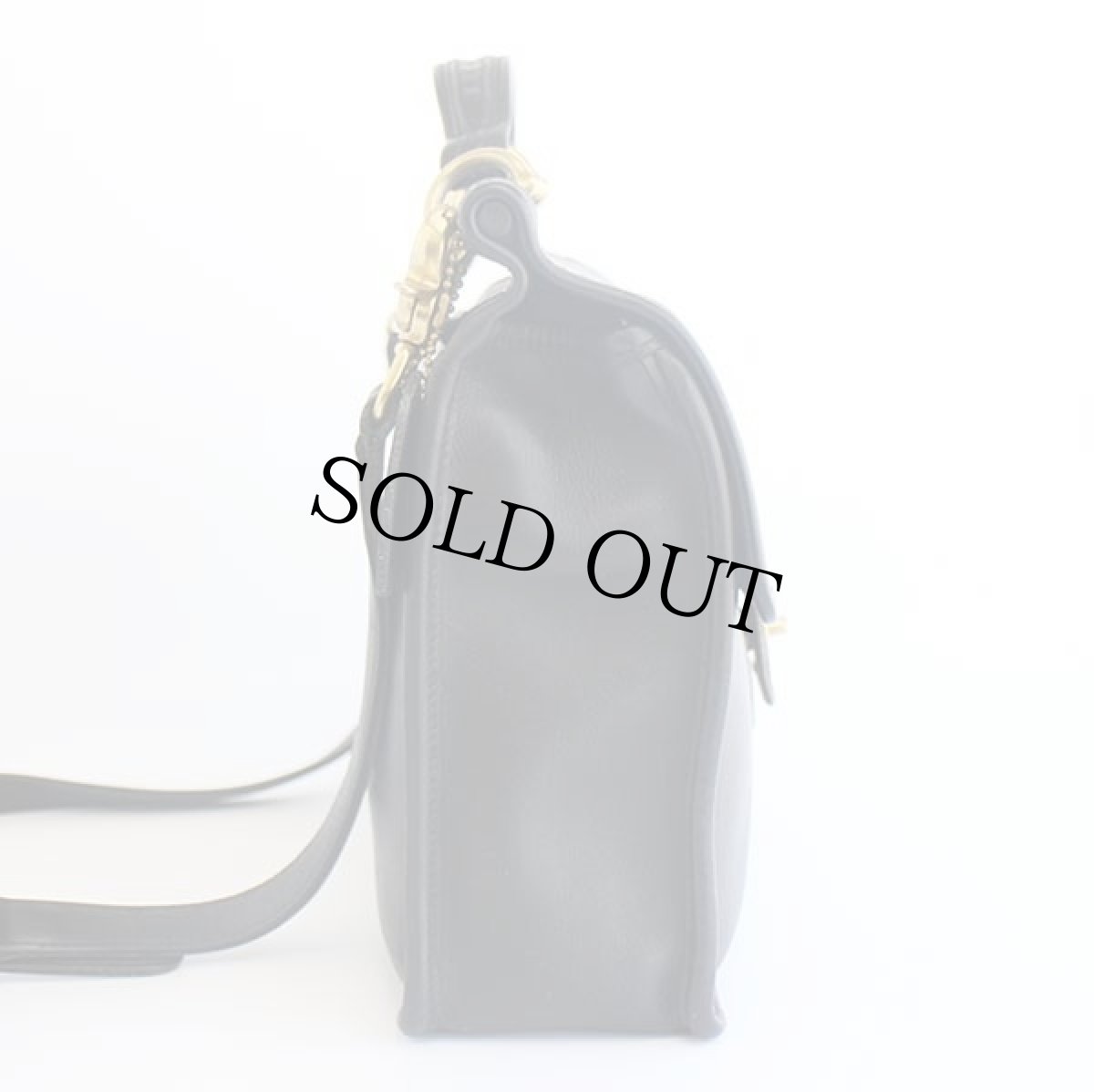 画像4: COACH オールド コーチ 2WAY レザー ショルダーバッグ 黒★J9P-9927 (4)