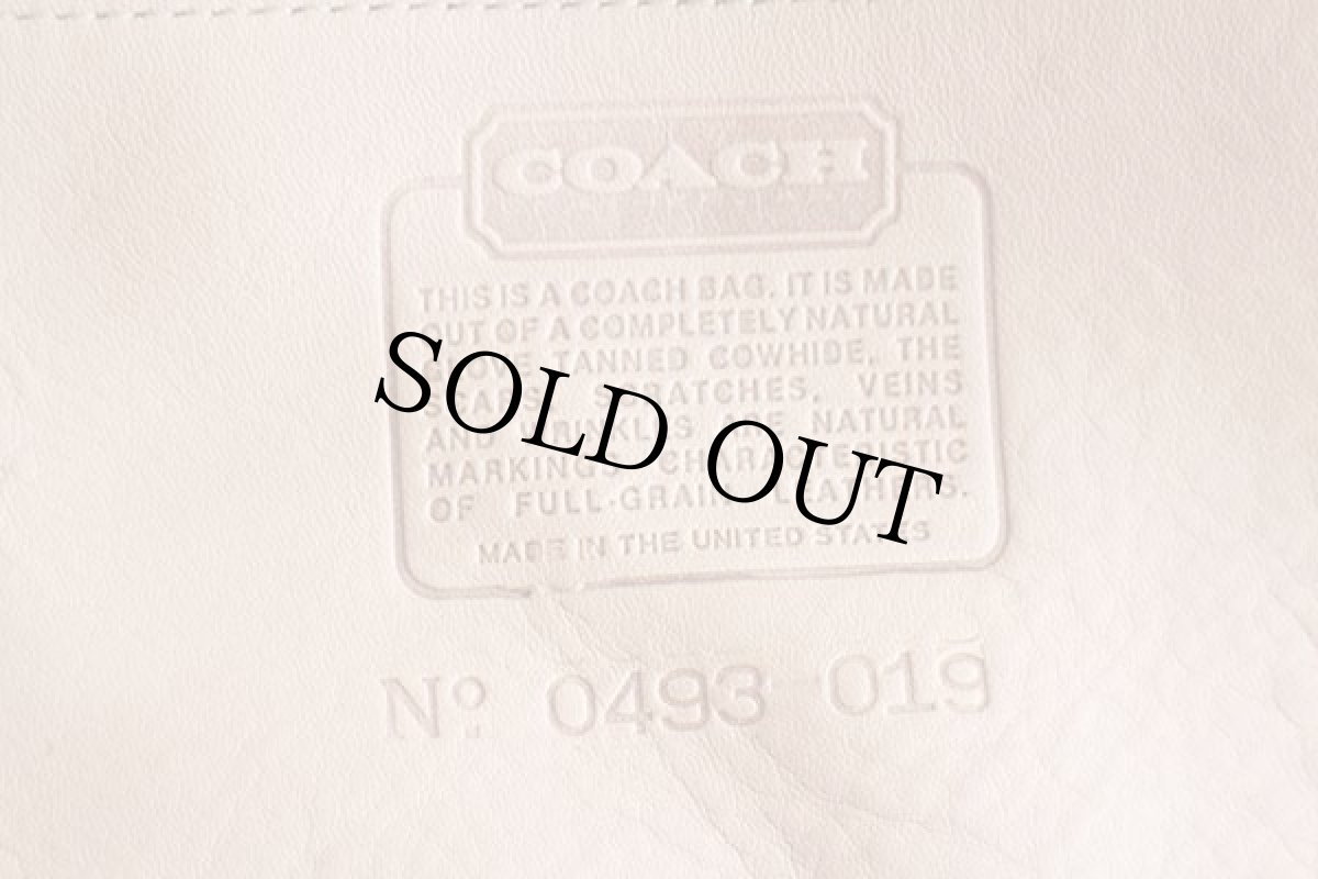 画像4: USA製 COACH オールド コーチ レザー ハンドバッグ ベージュ★019 (4)