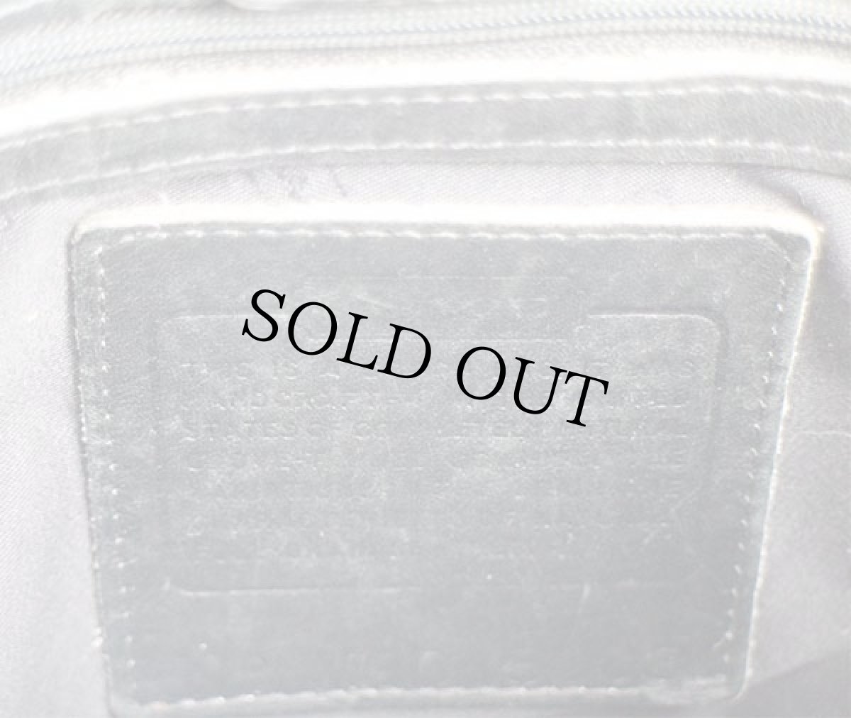 画像6: USA製 COACH オールド コーチ レザー ハンドバッグ 黒★6003 (6)