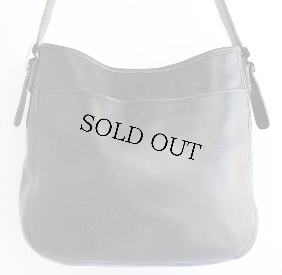 画像3: USA製 COACH オールド コーチ レザー ハンドバッグ 黒★6003 (3)