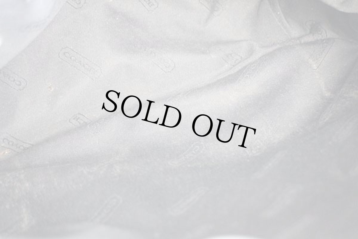 画像8: USA製 COACH オールド コーチ レザー ハンドバッグ 黒★6003 (8)