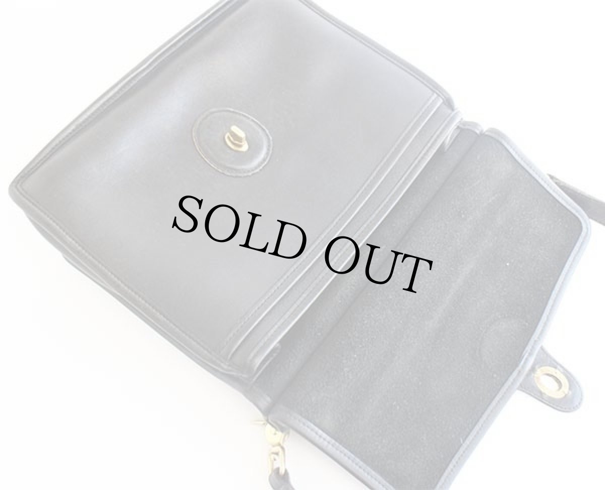 画像7: COACH オールド コーチ 2WAY レザー ショルダーバッグ 黒★J9P-9927 (7)