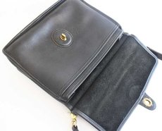 画像7: COACH オールド コーチ 2WAY レザー ショルダーバッグ 黒★J9P-9927 (7)