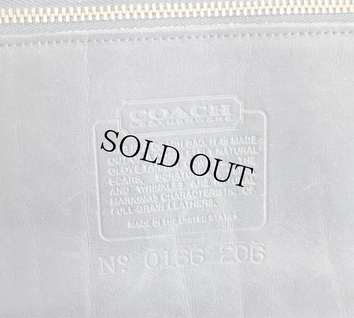 画像6: USA製 COACH オールド コーチ レザー ショルダーバッグ 黒★206 (6)