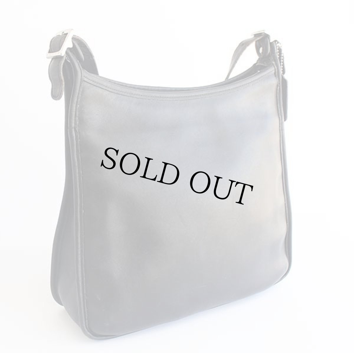 画像2: USA製 COACH オールド コーチ レザー ハンドバッグ 黒★9073 (2)