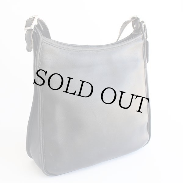 USA製 COACH オールド コーチ レザー ハンドバッグ 黒☆9073