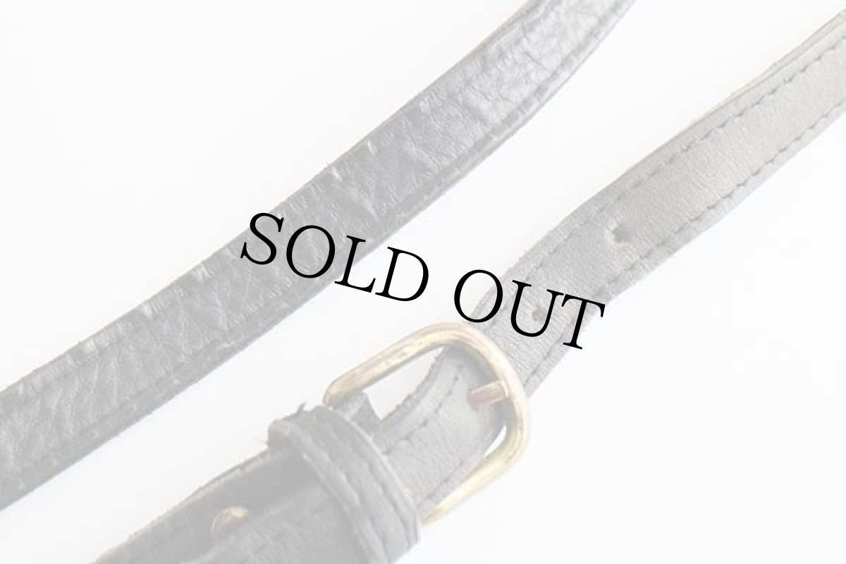 画像10: USA製 COACH オールド コーチ 2WAY レザー ショルダーバッグ 黒★578 (10)