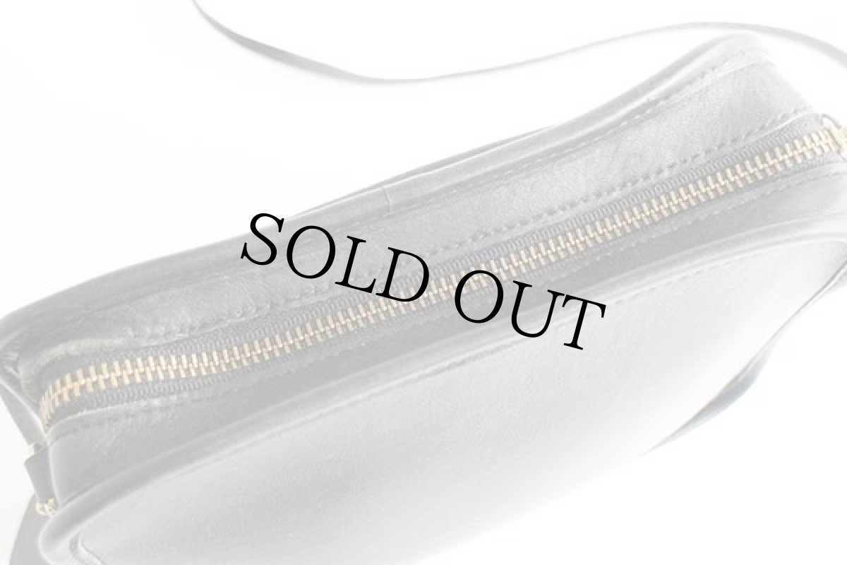 画像7: USA製 COACH オールド コーチ レザー ショルダーバッグ 黒★9992 (7)