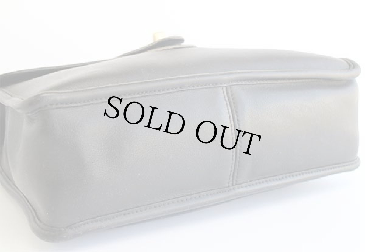 画像5: COACH オールド コーチ 2WAY レザー ショルダーバッグ 黒★J9P-9927 (5)