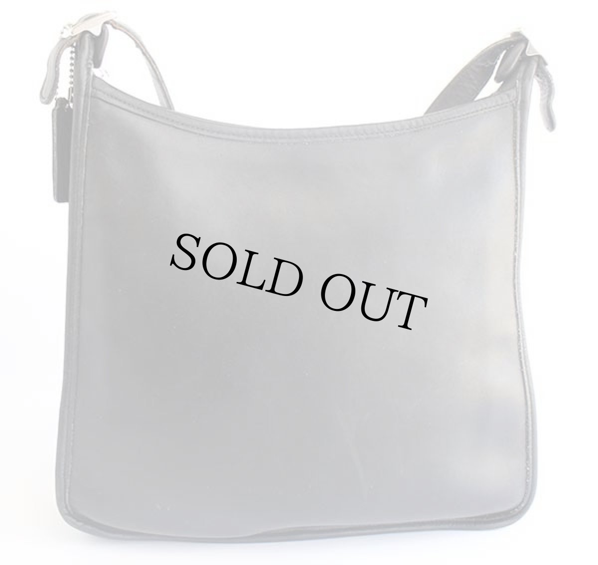 画像3: USA製 COACH オールド コーチ レザー ハンドバッグ 黒★9073 (3)