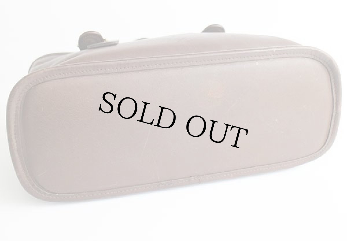 画像5: COACH オールド コーチ レザー ハンドバッグ 焦げ茶★9063 (5)