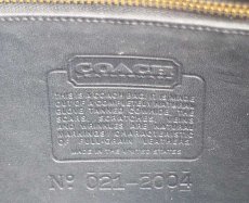 画像6: USA製 COACH オールド コーチ レザー ショルダーバッグ 黒★2004 (6)