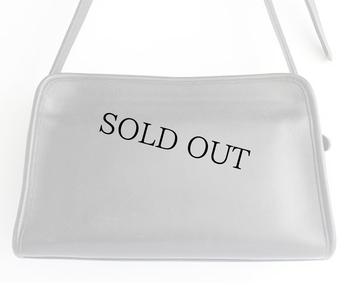 画像2: USA製 COACH オールド コーチ レザー ハンドバッグ 黒★9814 (2)