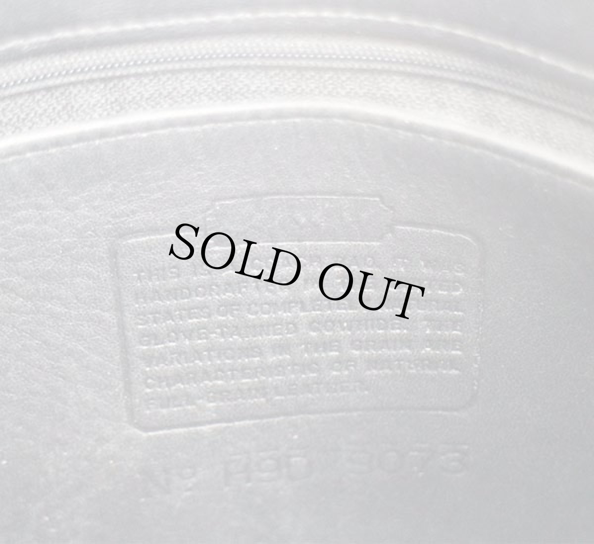 画像6: USA製 COACH オールド コーチ レザー ハンドバッグ 黒★9073 (6)