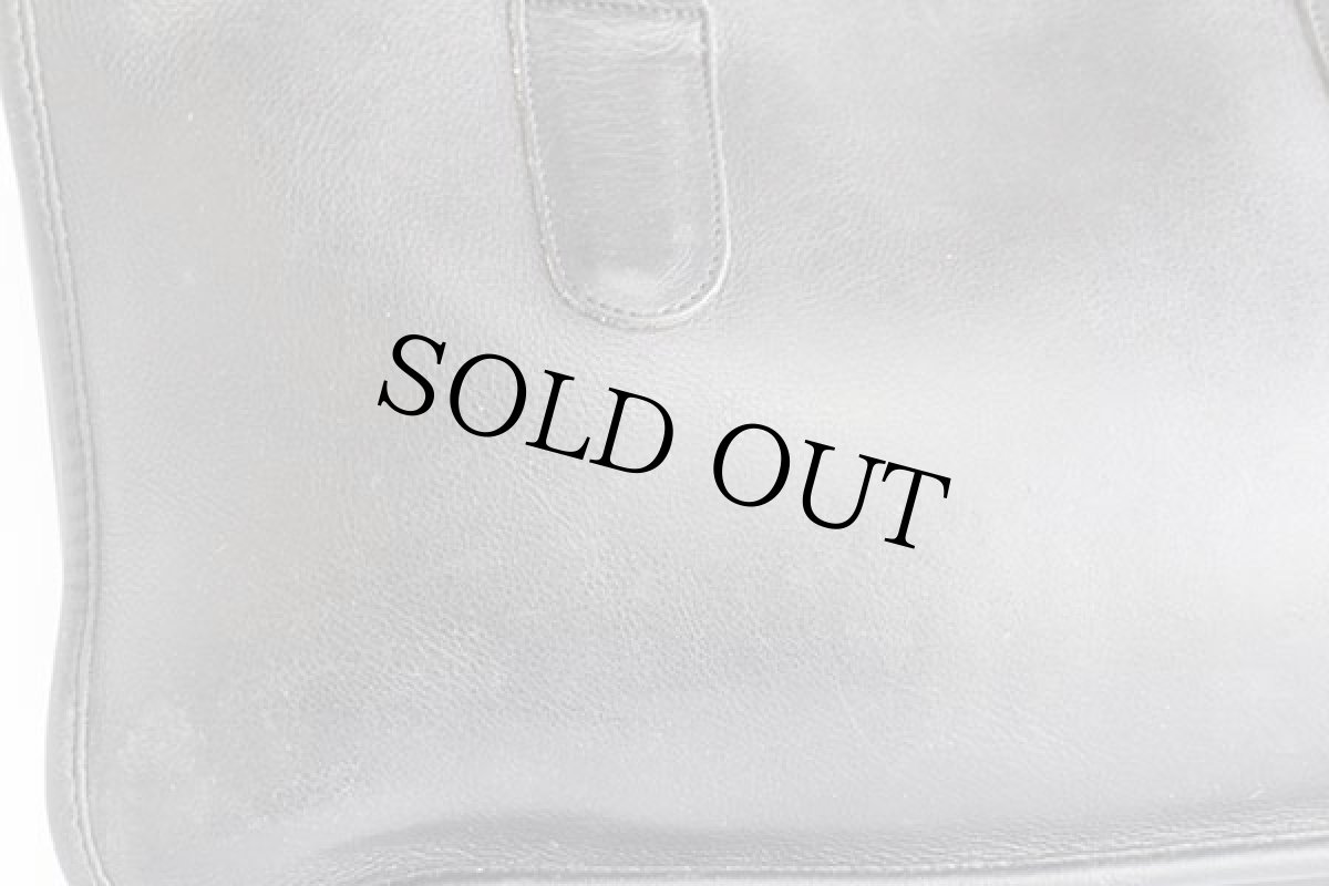 画像7: USA製 COACH オールド コーチ レザー ハンドバッグ 黒★909 (7)
