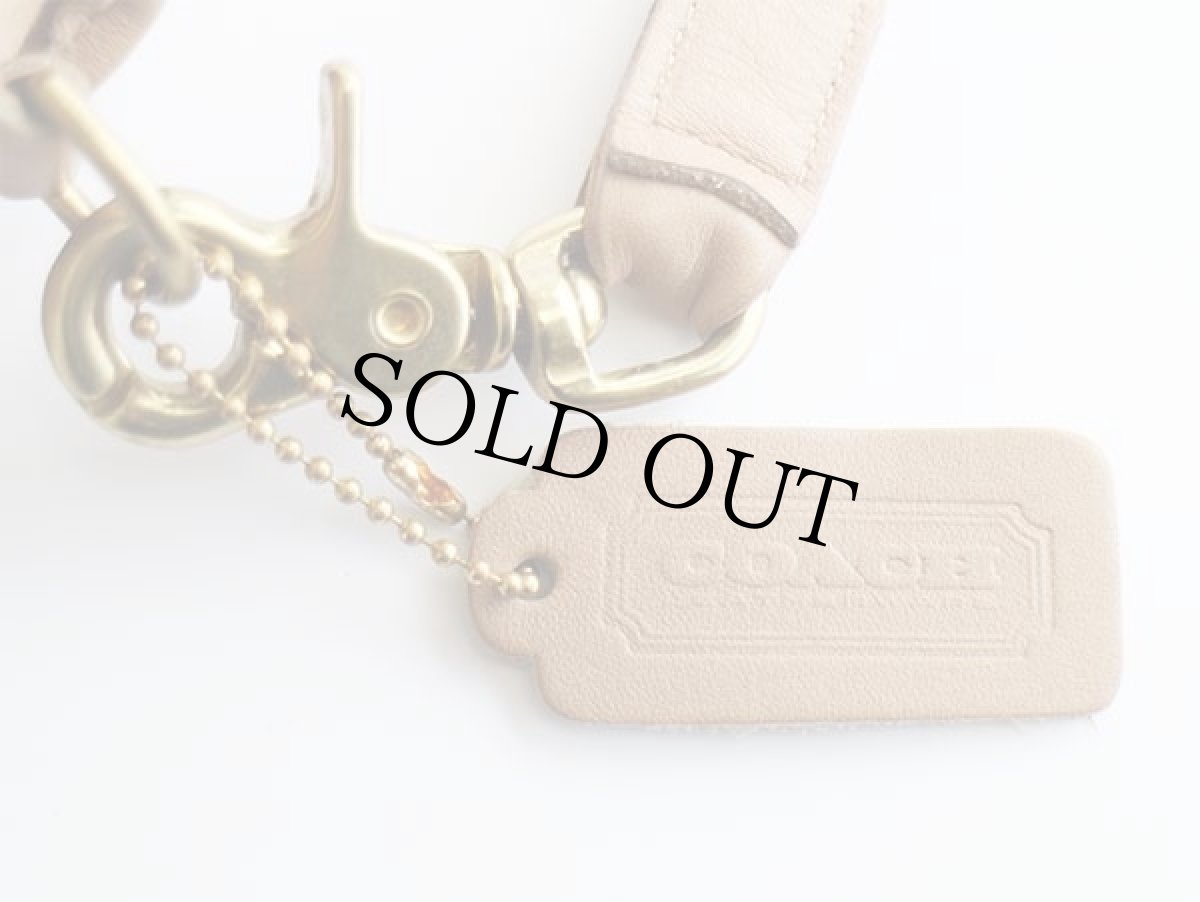 画像7: USA製 COACH オールド コーチ レザー ハンドバッグ ベージュ★019 (7)