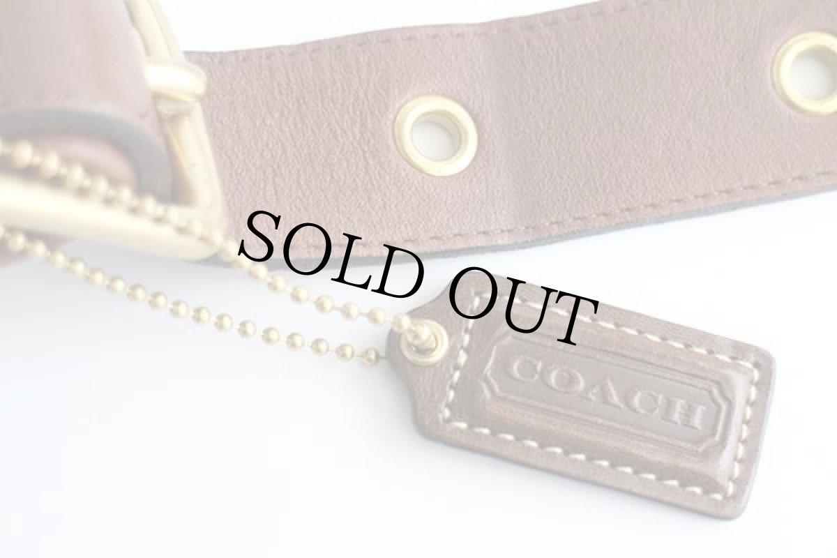 画像6: USA製 COACH オールド コーチ レザー ハンドバッグ 焦げ茶★9248 (6)