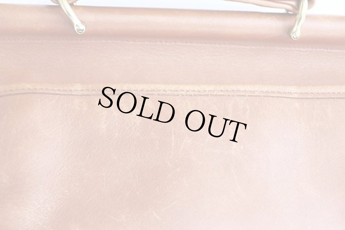 画像9: USA製 COACH オールド コーチ 2WAY レザー ショルダーバッグ 茶★J8C-9927 (9)