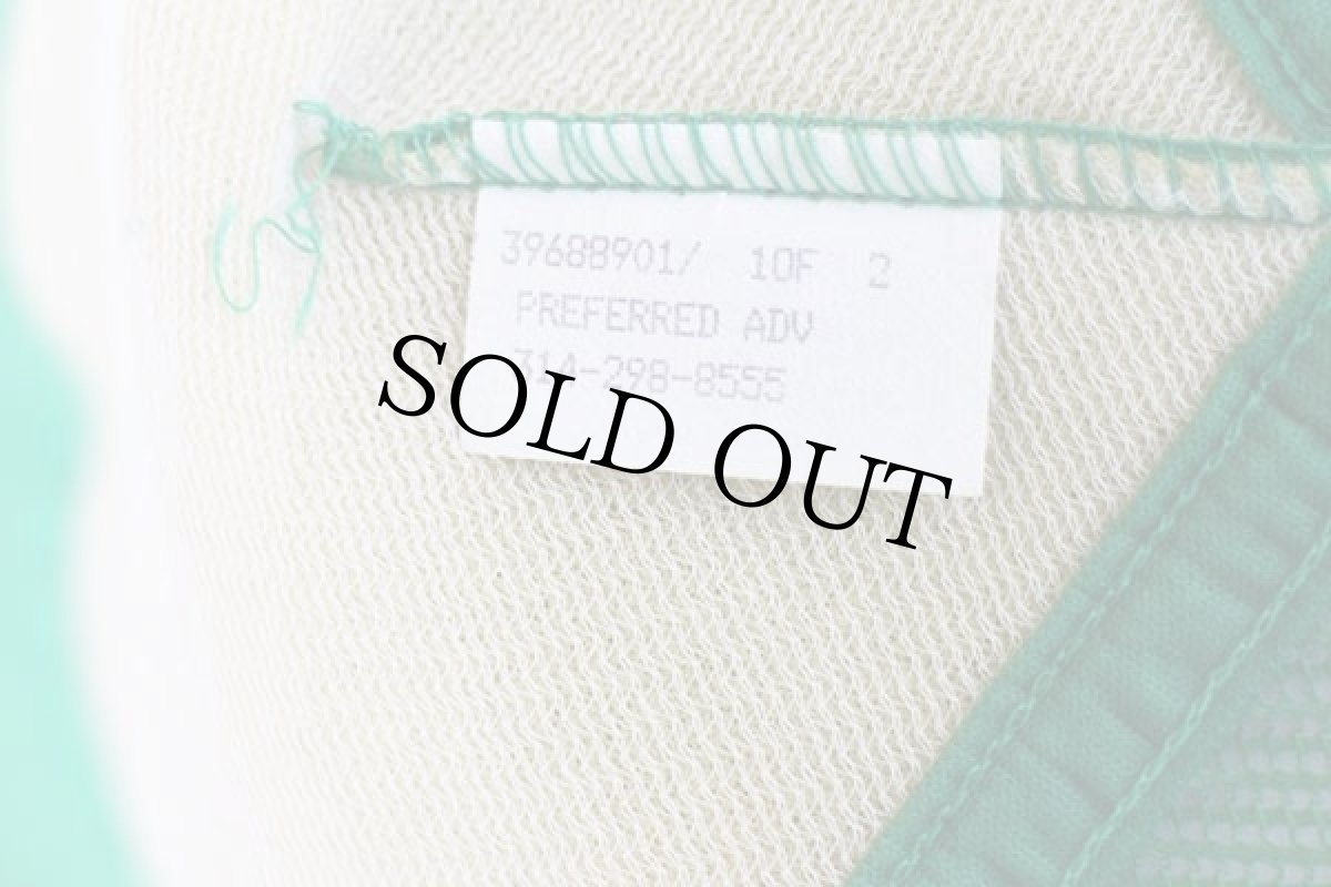 画像5: 90s USA製 GREENWOOD,WIS. 発泡プリント メッシュキャップ 緑 (5)