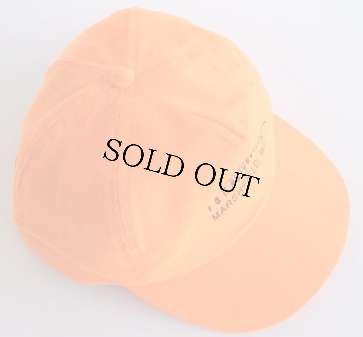 画像3: 80s USA製 Ford V&H AUTOMOTIVE フォード プリント キャップ 蛍光オレンジ (3)