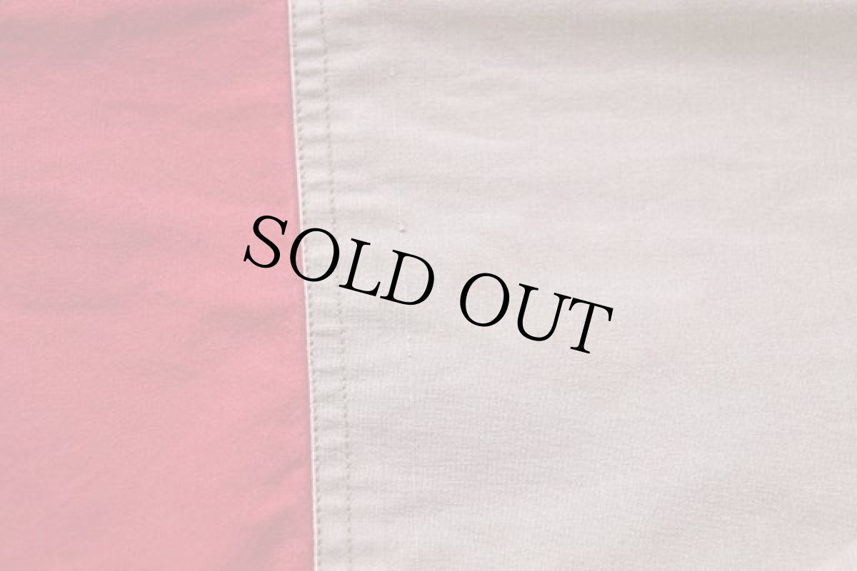 画像6: 90s Columbiaコロンビア ガンパッチ付き コットン ハンティングシャツ 赤 (6)