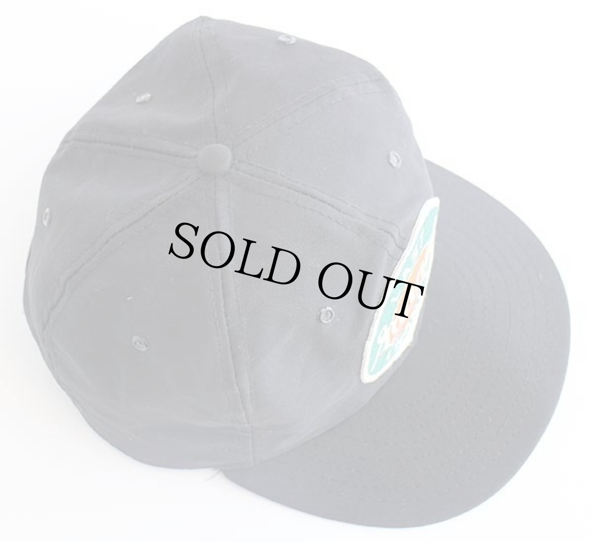 画像3: 80s USA製 Garage LAST CHANCE パッチ付き キャップ 黒 (3)