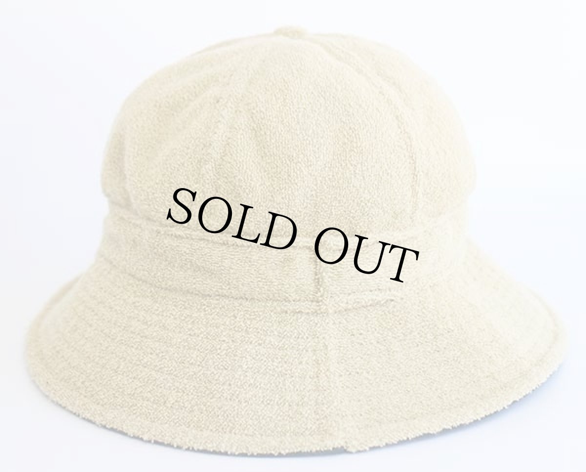 画像2: 70s USA製 UNKNOWN パイル ハット ベージュ (2)