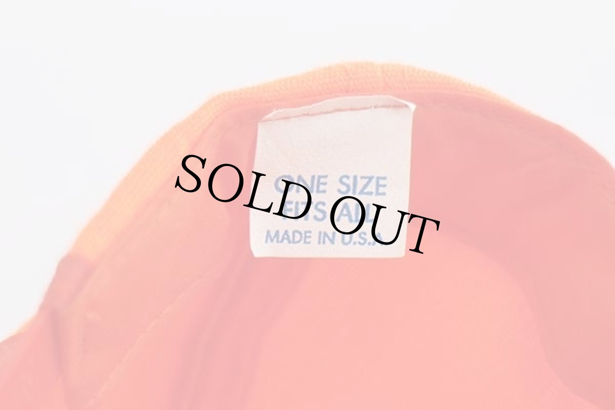 画像5: 80s USA製 V&H Ford TRUCKS フォード プリント キャップ 蛍光オレンジ (5)