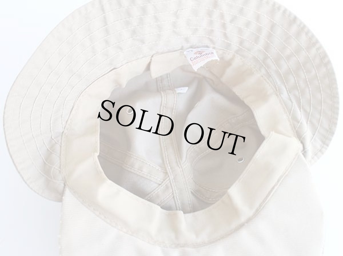 画像4: 80s Columbiaコロンビア フィッシングキャップ タン L (4)