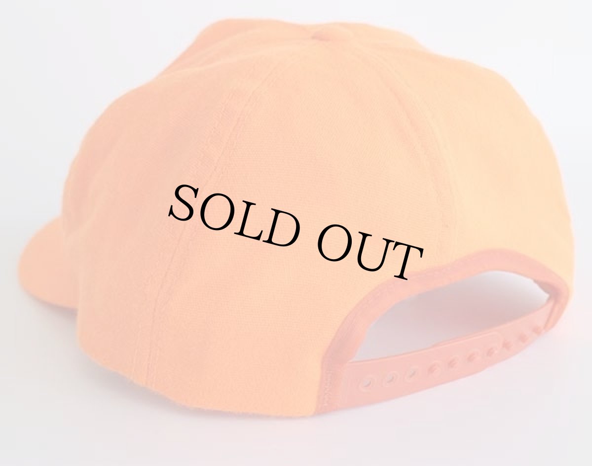 画像2: 80s USA製 Ford V&H AUTOMOTIVE フォード プリント キャップ 蛍光オレンジ (2)