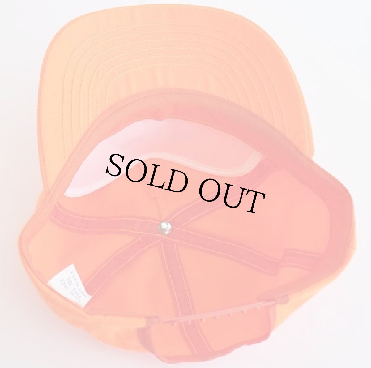 画像4: 80s USA製 V&H Ford TRUCKS フォード プリント キャップ 蛍光オレンジ (4)