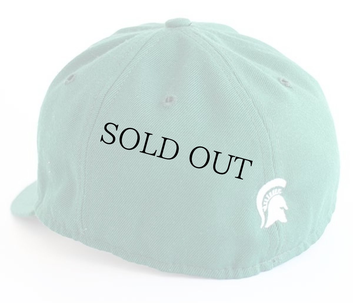 画像2: 90s USA製 DeLONGデロング M 刺繍 ベースボールキャップ 緑 7 1/4 (2)