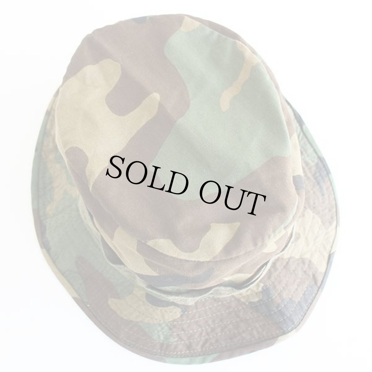 画像4: 80s USA製 ウッドランドカモ ブーニーハット L (4)