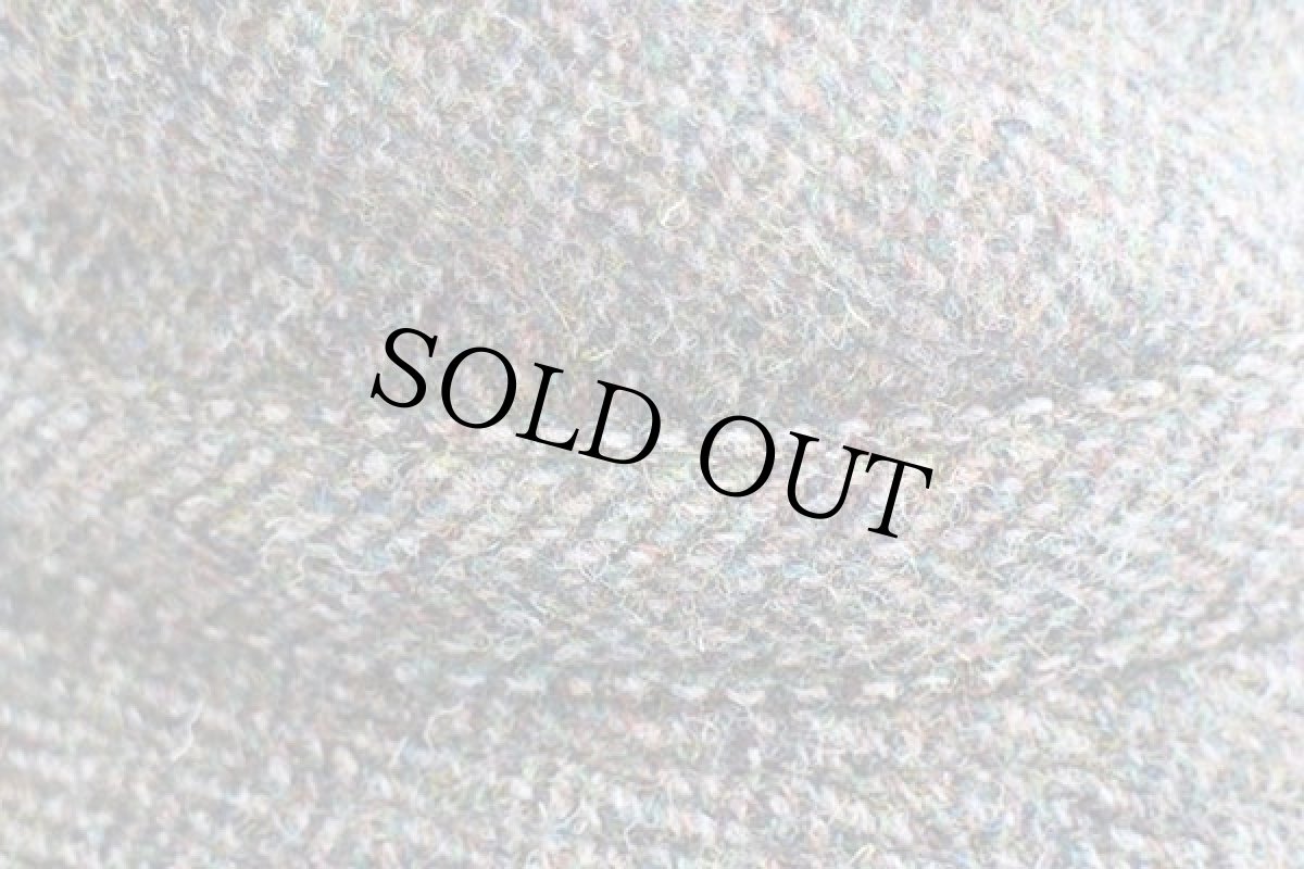 画像8: 英国製 P.G.FIELD キルティングライナー ツイード ウールハット L (8)