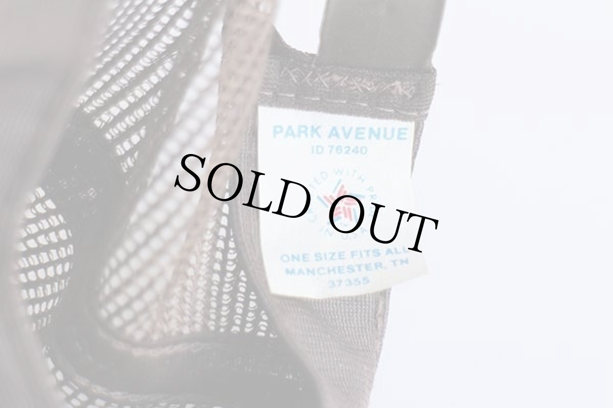 画像4: 80s USA製 BREAKFAST ビール 発泡プリント ツートン 切り替え メッシュキャップ 焦げ茶×薄茶 (4)