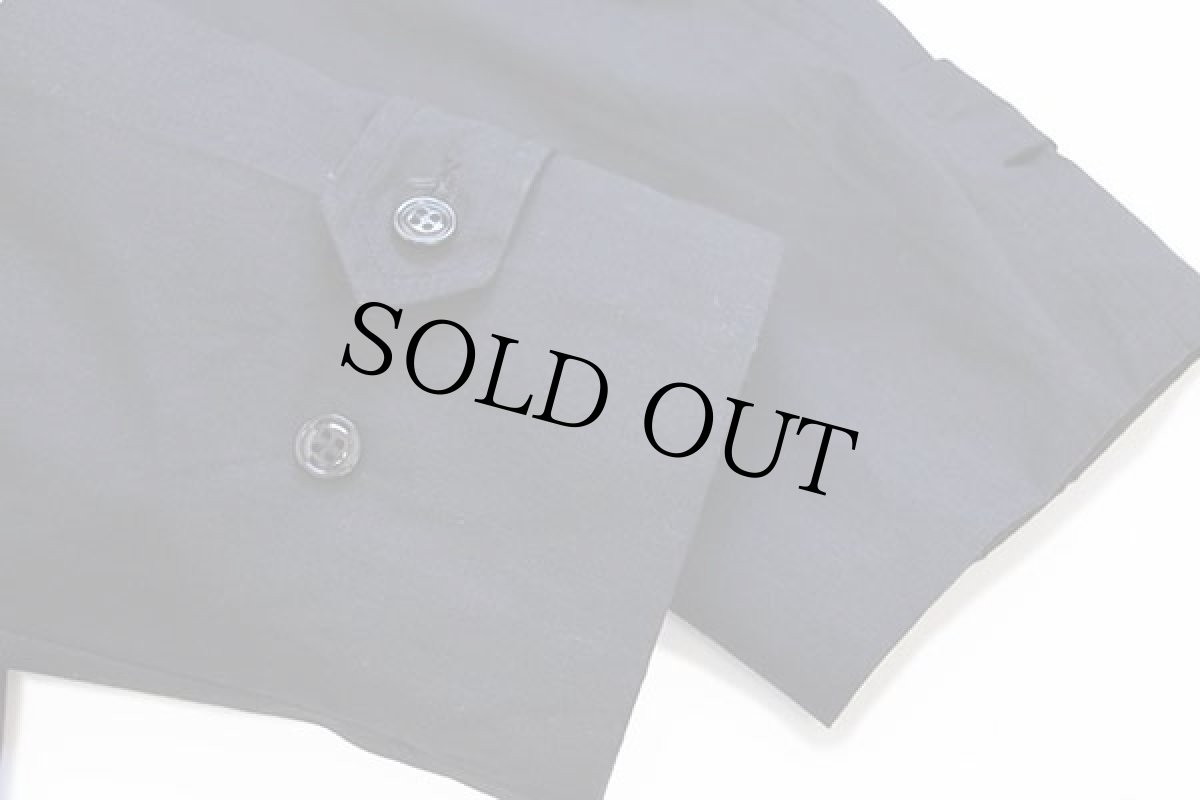 画像6: 10 米軍 U.S.NAVY オールウェザー ステンカラーコート 黒 40R★レインコート (6)