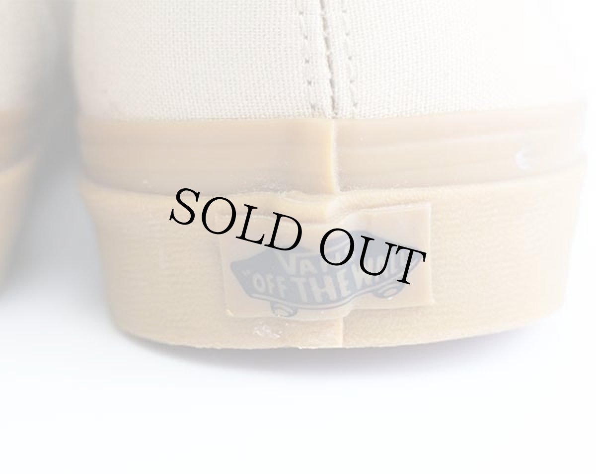 画像6: VANSバンズ AUTHENTICオーセンティック キャンバス ベージュ 10.5★スニーカー (6)