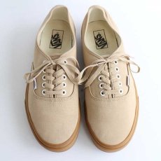 画像1: VANSバンズ AUTHENTICオーセンティック キャンバス ベージュ 10.5★スニーカー (1)