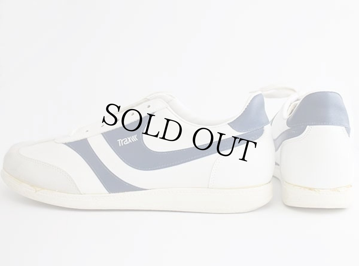 画像2: デッドストック★80s Kmart Trax スニーカー 白×青 12 (2)