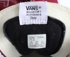 画像5: VANSバンズ SK8-HIスケートハイ スエード ワインレッド 11★スニーカー (5)