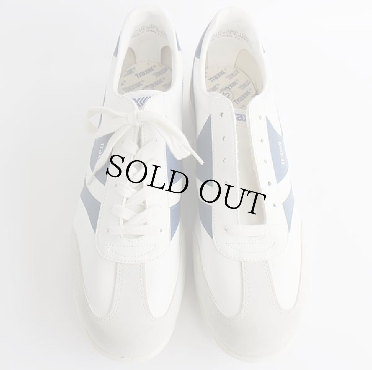 画像3: デッドストック★80s Kmart Trax スニーカー 白×青 12 (3)