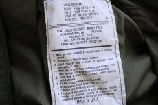 画像4: 90s USA製 ALPHAアルファ M-65 フィールドジャケット オリーブグリーン L-R (4)