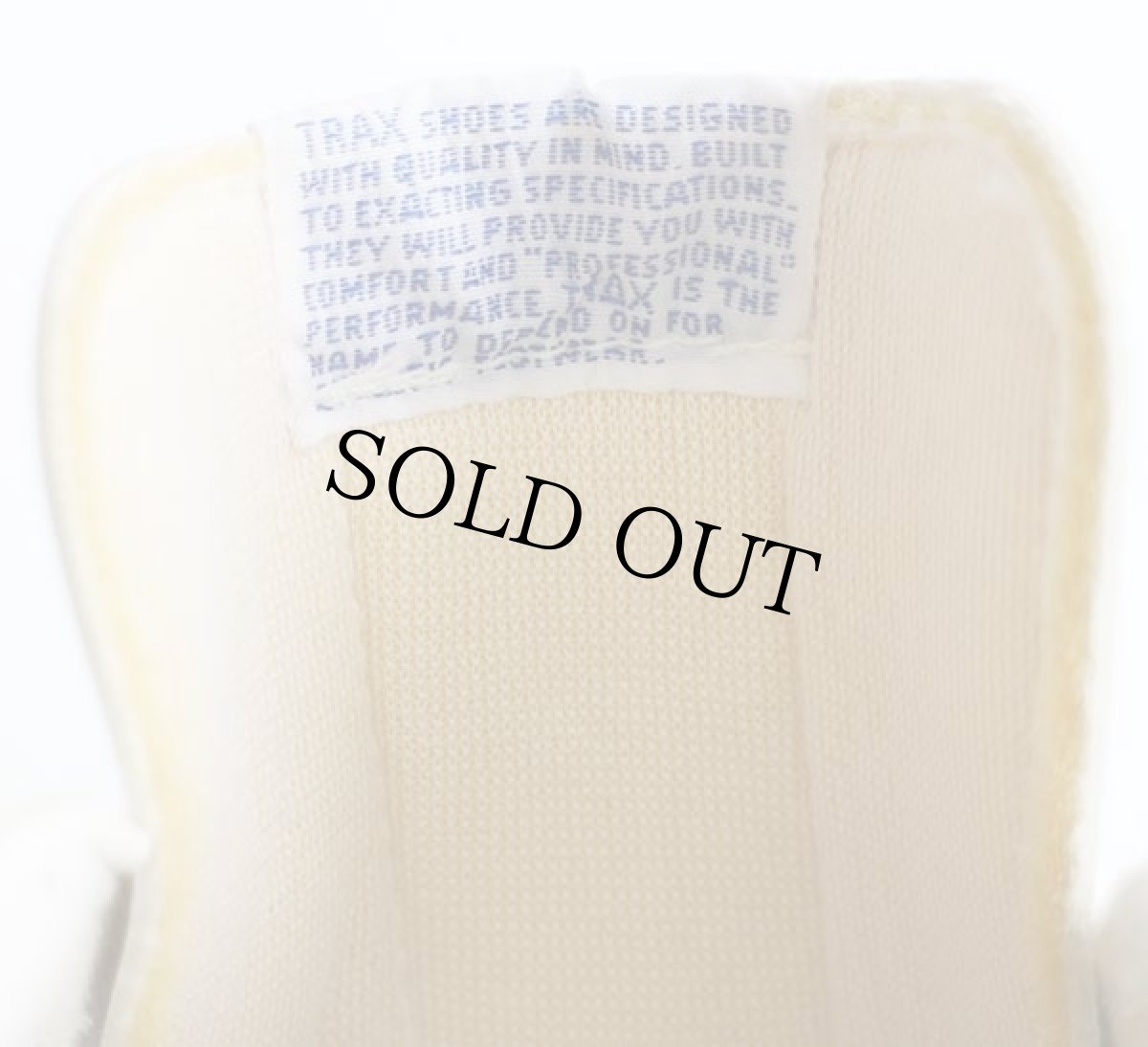 画像6: デッドストック★80s Kmart Trax スニーカー 白×青 12 (6)