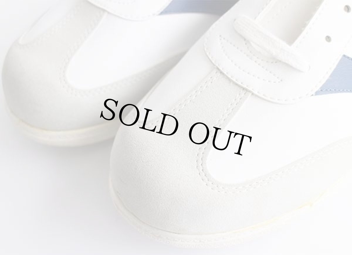 画像8: デッドストック★80s Kmart Trax スニーカー 白×青 12 (8)