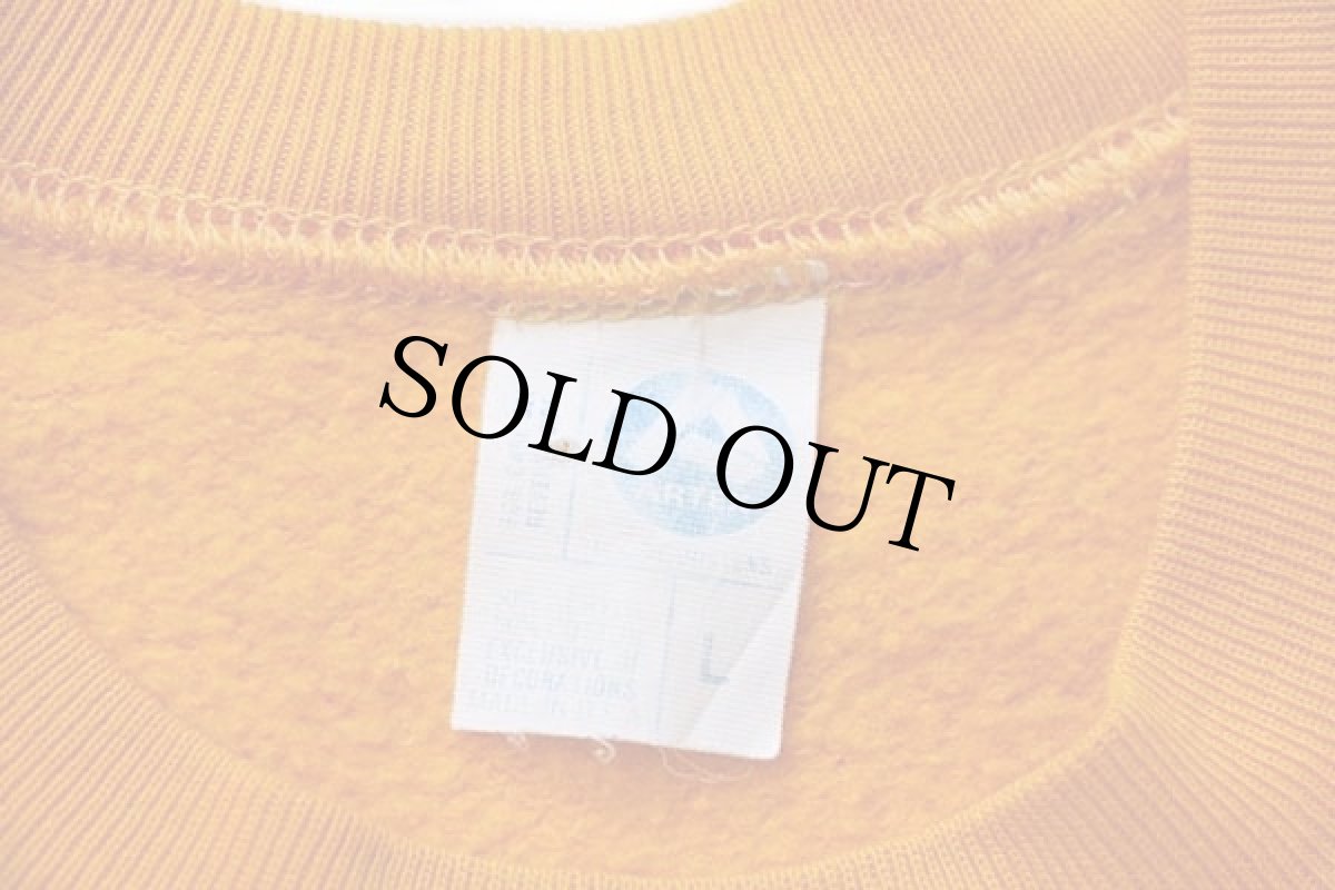 画像3: 80s USA製 ARTEX AIR ASSAULT FORT CAMPBELL スウェット 黄 L (3)